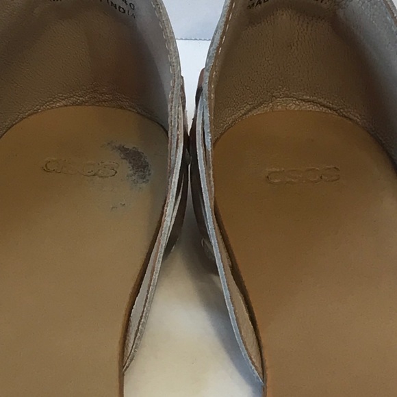 ASOS flats , shoes shiny size USA 8 UK 6 - Picture 5 of 10